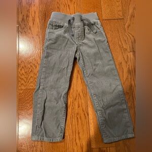 GAP Baby 4 Slim Charcoal Corduroy Trousers